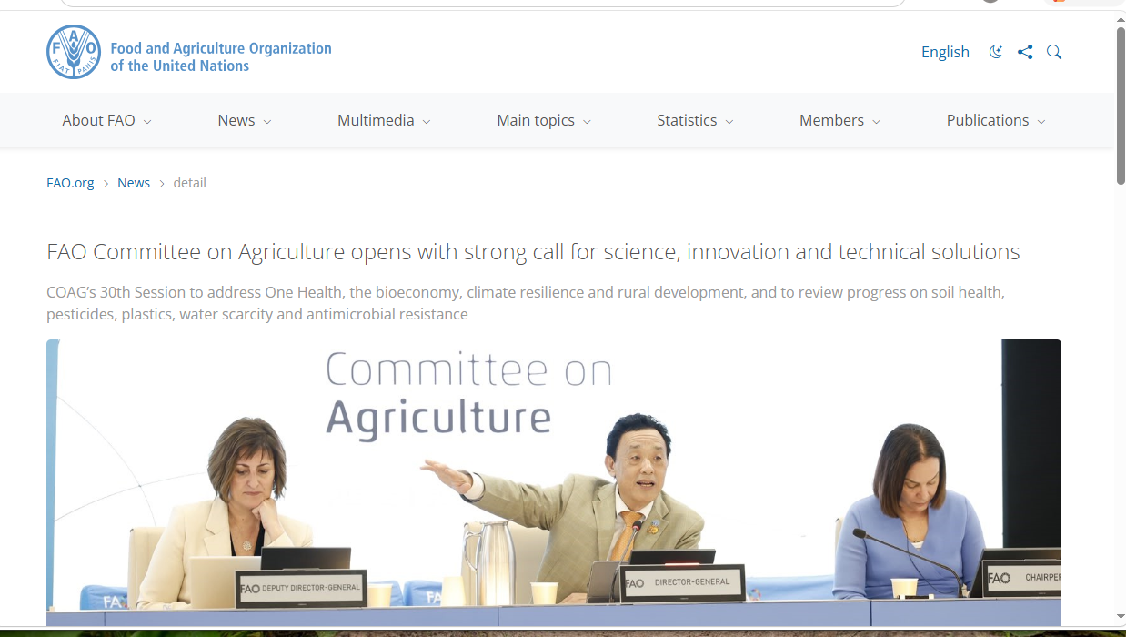 Food and Agriculture Organization of the United Nations article preview